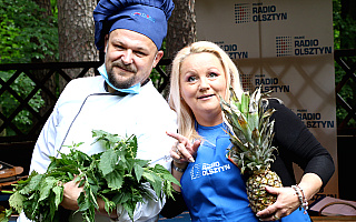 Gotowanie na żywo w Radiu Olsztyn. Radiowi koledzy rzucają wyzwanie kucharzowi Maciejowi